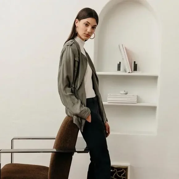 Rails Miles Utility Jacket Sage Green Size Medium - Picture 1 of 9